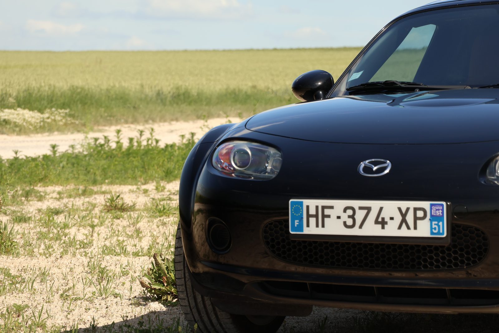 Détail optique avant